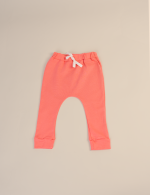 Calça Bebê Saruel Suedine Laço Coral