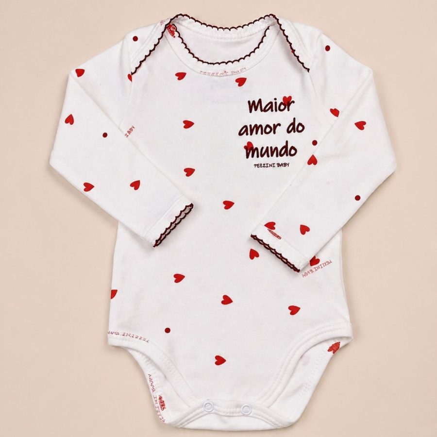 body bebe manga comprida gola envelope picueta bordo delicado macio 100% algodão comprar site confortavel minimalista neutro fofo dia das maes nenem loja