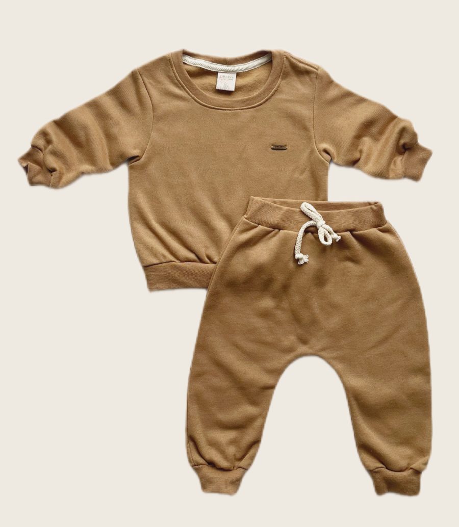 Conjunto de Moletom Bebê Peluciado Copa comprar loja site