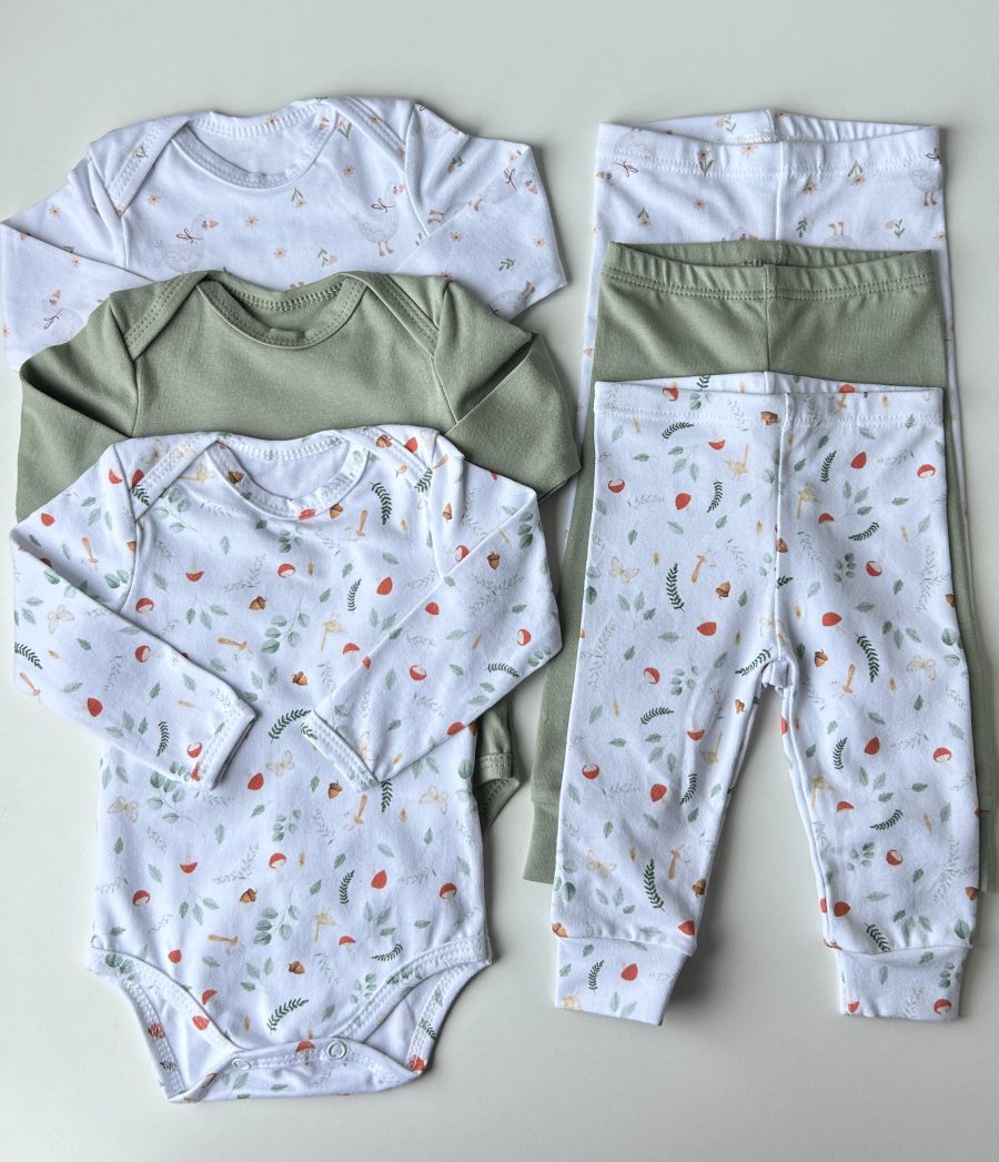 Conjunto bebe manga longa mijão confortavel