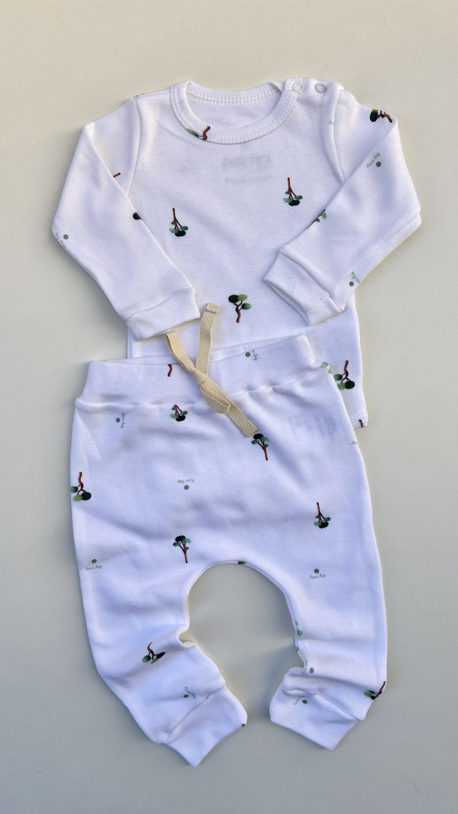 conjunto de bebe para proteger do frio