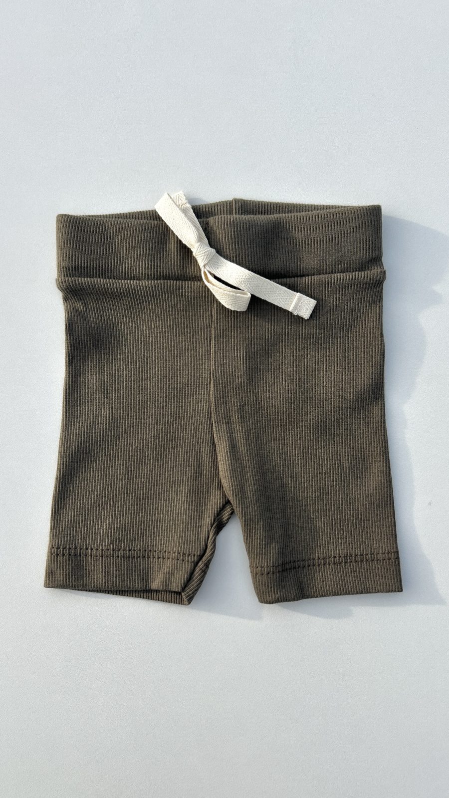 short canelado confortavel para bebe