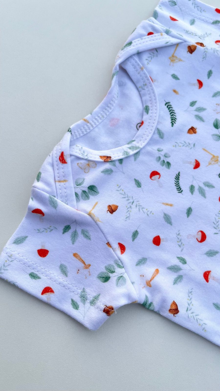 macaquinho cotton estampado